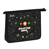 Папка для тетрадей 1 отделение, А5 Forst "Play the game" , 240*205*40 мм, пластик, на молнии фото Папка для тетрадей 1 отделение, А5 Forst "Play the game" , 240*205*40 мм, пластик, на молнии