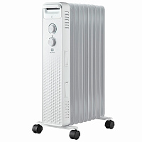 Обогреватель масляный ELECTROLUX EOH/BE-09ZW, 2000 Вт, 9 секций, белый, НС-1639044 фото Обогреватель масляный ELECTROLUX EOH/BE-09ZW, 2000 Вт, 9 секций, белый, НС-1639044