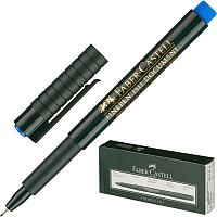 Линер Faber-Castell Finepen 1511 cиний (толщина линии 0.4 мм) фото Линер Faber-Castell Finepen 1511 cиний (толщина линии 0.4 мм)