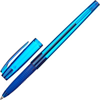 Ручка шариковая Pilot Super Grip BPS-GG-F-L синяя (толщина линии 0.22 мм) фото Ручка шариковая Pilot Super Grip BPS-GG-F-L синяя (толщина линии 0.22 мм)
