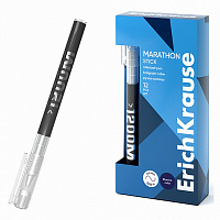 Ручка-роллер Erich Krause "Marathon", СИНЯЯ, ДЛИНА ПИСЬМА 1200 м, узел 0,5 мм, линия письма 0,4 мм, 62109 фото Ручка-роллер Erich Krause "Marathon", СИНЯЯ, ДЛИНА ПИСЬМА 1200 м, узел 0,5 мм, линия письма 0,4 мм, 62109