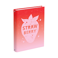 Тетрадь на кольцах А5, 240л., BG "Strawberry", матовая ламинация фото Тетрадь на кольцах А5, 240л., BG "Strawberry", матовая ламинация