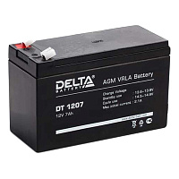 Батарея для ИБП Delta DT 1207 12 В 7 Ач фото Батарея для ИБП Delta DT 1207 12 В 7 Ач