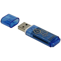 Флешка USB 2.0 64 ГБ Smartbuy Glossy (SB64GBGS-B) фото Флешка USB 2.0 64 ГБ Smartbuy Glossy (SB64GBGS-B)