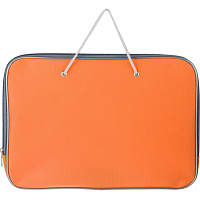 Папка-портфель нейлоновая Attache А4 оранжевая (34x26 см, 1 отделение) фото Папка-портфель нейлоновая Attache А4 оранжевая (34x26 см, 1 отделение)