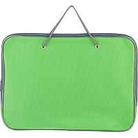 Папка-портфель нейлоновая Attache А4 салатовая (34x26 см, 1 отделение) фото Папка-портфель нейлоновая Attache А4 салатовая (34x26 см, 1 отделение)
