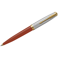 Ручка шариковая Parker "51 Rage Red GT" черная, 1,0мм, поворот., подарочная упаковка фото Ручка шариковая Parker "51 Rage Red GT" черная, 1,0мм, поворот., подарочная упаковка