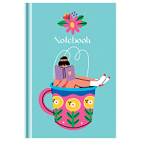 Записная книжка А6 64л. BG "Take it easy", матовая ламинация, блок-еженедельник фото Записная книжка А6 64л. BG "Take it easy", матовая ламинация, блок-еженедельник