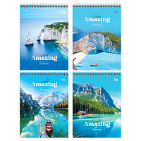 Блокнот А5 40л. на гребне BG "Amazing фото Блокнот А5 40л. на гребне BG "Amazing