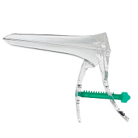 Зеркало гинекологическое КПИ одноразовое размер 3(L) поворотный фиксатор (100 штук в упаковке)