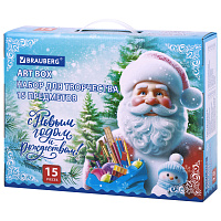 Набор подарок для развития и творчества BRAUBERG ART BOX "С НОВЫМ ГОДОМ и РОЖДЕСТВОМ!", 15 предметов, 881131 фото Набор подарок для развития и творчества BRAUBERG ART BOX "С НОВЫМ ГОДОМ и РОЖДЕСТВОМ!", 15 предметов, 881131