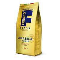 Кофе в зернах FRESCO "Arabica Blend" 1 кг, арабика 100% фото Кофе в зернах FRESCO "Arabica Blend" 1 кг, арабика 100%