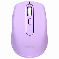 Мышь беспроводная бесшумная SMARTBUY SBM-611AG-V, USB, 4 кнопки + 1 колесо, оптическая, лиловая, 02033 фото Мышь беспроводная бесшумная SMARTBUY SBM-611AG-V, USB, 4 кнопки + 1 колесо, оптическая, лиловая, 02033