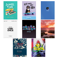 Дневник 1-11 кл. 40л. на скобе BG "Mix-8, Универсальный фото Дневник 1-11 кл. 40л. на скобе BG "Mix-8, Универсальный