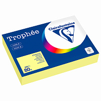 Бумага цветная CLAIREFONTAINE, А4, 80 г/м2, 500 л., пастель, лимонно-желтый, Франция, 1778PC фото Бумага цветная CLAIREFONTAINE, А4, 80 г/м2, 500 л., пастель, лимонно-желтый, Франция, 1778PC