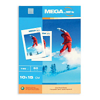 Фотобумага для цветной струйной печати ProMega jet (односторонняя, глянцевая микропористая, 10х15 см, 190 г/кв.м, 50 листов в упаковке) фото Фотобумага для цветной струйной печати ProMega jet (односторонняя, глянцевая микропористая, 10х15 см, 190 г/кв.м, 50 листов в упаковке)