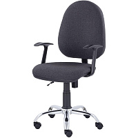 Кресло офисное Easy Chair 223 PC серое (ткань, металл) фото Кресло офисное Easy Chair 223 PC серое (ткань, металл)