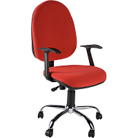 Кресло офисное Easy Chair 223 PC красное (ткань, металл) фото Кресло офисное Easy Chair 223 PC красное (ткань, металл)