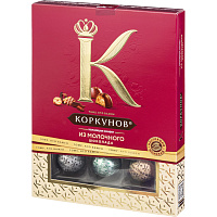 Конфеты шоколадные Коркунов ассорти из молочного шоколада 110 г фото Конфеты шоколадные Коркунов ассорти из молочного шоколада 110 г