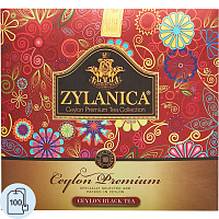 Чай черный Zylanica Ceylon Premium Collection 100 пакетиков фото Чай черный Zylanica Ceylon Premium Collection 100 пакетиков