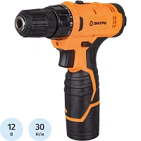 Дрель-шуруповёрт аккумуляторная Вихрь ДА-12-1 АКБ х Li-ion (12В, 2 Ач)+ЗУ (72/14/11)