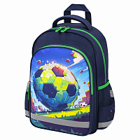 Рюкзак ПИФАГОР SCHOOL, 1 отделение, 3 кармана, "Football match", 38x28х14 см, 273171 фото Рюкзак ПИФАГОР SCHOOL, 1 отделение, 3 кармана, "Football match", 38x28х14 см, 273171
