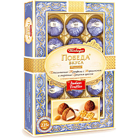Конфеты Победа вкуса трюфели с марципаном и тертым грецким орехом 225 г фото Конфеты Победа вкуса трюфели с марципаном и тертым грецким орехом 225 г