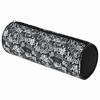 Пенал-косметичка BRAUBERG, Graffiti, черный, 20х7х7см, 272297 фото Пенал-косметичка BRAUBERG, Graffiti, черный, 20х7х7см, 272297