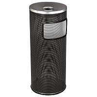 Урна-пепельница перфорированная Титан 250H 30 л оцинкованная сталь (30х60 см) фото Урна-пепельница перфорированная Титан 250H 30 л оцинкованная сталь (30х60 см)