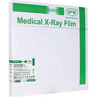 Рентгеновская пленка зеленочувствительная, SFM X-Ray GF, КОМПЛЕКТ 100 л., 35х35 см, 629108 фото Рентгеновская пленка зеленочувствительная, SFM X-Ray GF, КОМПЛЕКТ 100 л., 35х35 см, 629108