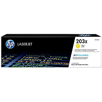 Картридж лазерный HP 203X CF542X желтый оригинальный повышенной емкости фото Картридж лазерный HP 203X CF542X желтый оригинальный повышенной емкости