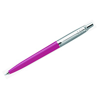 Ручка шариковая Parker "Jotter Originals Recycled Magenta" синяя, 0,8мм, кнопочн., пластик. корпус, подарочная упаковка фото Ручка шариковая Parker "Jotter Originals Recycled Magenta" синяя, 0,8мм, кнопочн., пластик. корпус, подарочная упаковка