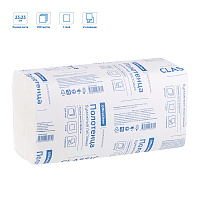 Полотенца бумажные лист. OfficeClean Professional(V-сл) (H3), 1-слойные, 250л/пач., 23*23см, белые фото Полотенца бумажные лист. OfficeClean Professional(V-сл) (H3), 1-слойные, 250л/пач., 23*23см, белые