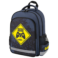 Рюкзак ПИФАГОР SCHOOL, 1 отделение, 3 кармана, "Game zone", 38x28х14 см, 271407 фото Рюкзак ПИФАГОР SCHOOL, 1 отделение, 3 кармана, "Game zone", 38x28х14 см, 271407