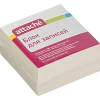 Блок-кубик ATTACHE эконом 9x9x5, белый 65г 70-80%
