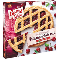 Пирог песочный Черемушки Сдобная особа с вишневой начинкой 400 г фото Пирог песочный Черемушки Сдобная особа с вишневой начинкой 400 г