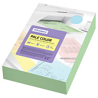 Бумага цветная OfficeSpace "Pale Color", А4, 80г/м2, 500л., (зеленый) фото Бумага цветная OfficeSpace "Pale Color", А4, 80г/м2, 500л., (зеленый)