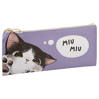 Пенал мягкий 200*100 MESHU "Paws", искусственная кожа фото Пенал мягкий 200*100 MESHU "Paws", искусственная кожа
