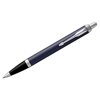 Ручка шариковая Parker IM цвет чернил синий, цвет корпуса темно-синий (артикул производителя 1931668) фото Ручка шариковая Parker IM цвет чернил синий, цвет корпуса темно-синий (артикул производителя 1931668)