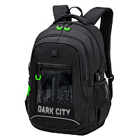 Рюкзак BRAUBERG CONTENT универсальный, 3 отделения, светоотражающий принт, "Dark city", 47х33х18 см, 270763 фото Рюкзак BRAUBERG CONTENT универсальный, 3 отделения, светоотражающий принт, "Dark city", 47х33х18 см, 270763