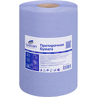 Протирочная бумага Luscan Professional голубая (130 метров в рулоне) фото Протирочная бумага Luscan Professional голубая (130 метров в рулоне)