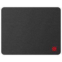 Коврик для мыши Defender Black 250*200*3мм, ткань+резина фото Коврик для мыши Defender Black 250*200*3мм, ткань+резина