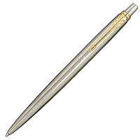 Ручка шариковая PARKER "Jotter Core Stainless Steel GT", ежедневник А5 черный, пакет, 880886 фото Ручка шариковая PARKER "Jotter Core Stainless Steel GT", ежедневник А5 черный, пакет, 880886