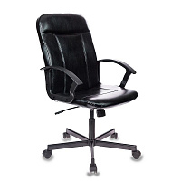 Кресло для руководителя Easy Chair 563 TPU черное (искусственная кожа, металл) фото Кресло для руководителя Easy Chair 563 TPU черное (искусственная кожа, металл)
