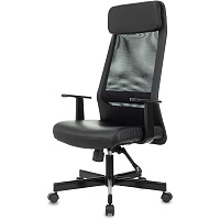 Кресло для руководителя Easy Chair 651 черное (искусственная кожа/сетка, металл) фото Кресло для руководителя Easy Chair 651 черное (искусственная кожа/сетка, металл)