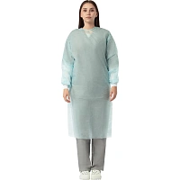 Халат одноразовый хирургический Инмедиз стерильный рукав-манжета размер 52-54 длина 120 см