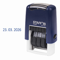 Датер-мини STAFF, месяц цифрами, оттиск 22х4 мм, "Printer 7810 BANK", 237433 фото Датер-мини STAFF, месяц цифрами, оттиск 22х4 мм, "Printer 7810 BANK", 237433