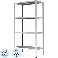 Стеллаж металлический Cobalt МС-1854 (4 полки, 1000х500х1800)