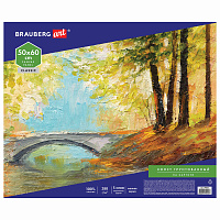 Холст на картоне BRAUBERG ART CLASSIC, 50*60см, грунтованный, 100% хлопок, мелкое зерно, 190623 фото Холст на картоне BRAUBERG ART CLASSIC, 50*60см, грунтованный, 100% хлопок, мелкое зерно, 190623