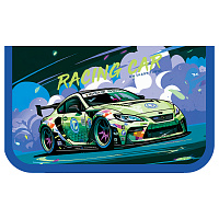 Пенал 1 отделение, 190*115 ArtSpace "Racing", ламинированный картон, софт-тач фото Пенал 1 отделение, 190*115 ArtSpace "Racing", ламинированный картон, софт-тач